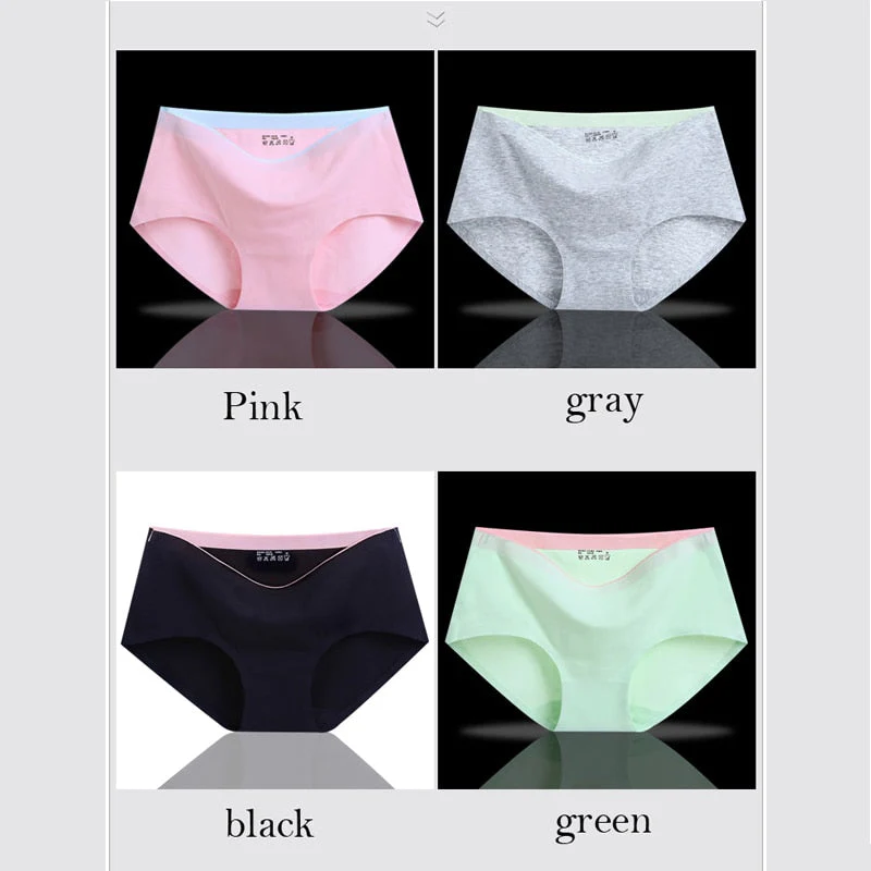 8Pcs Briefs for Women fashion sexy woman panties Solid seamless underpants  cpanties for women cotton underwear girl knickers - Image 14