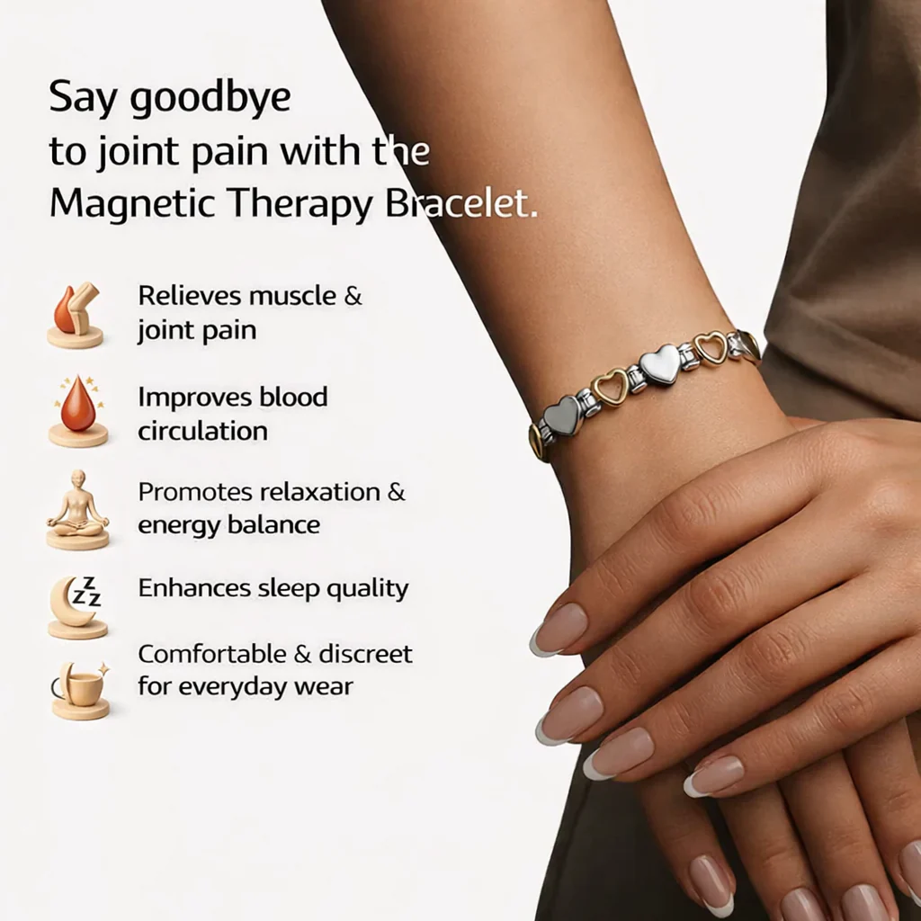 🎉𝐂𝐙𝐓𝐈𝐂𝐋𝐄® Magnetic Health Bracelet for Relaxation, Better Sleep & Inner Balance - Image 3