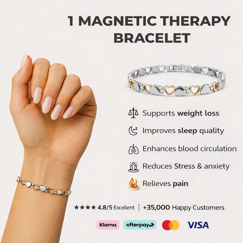 🎉𝐂𝐙𝐓𝐈𝐂𝐋𝐄® Magnetic Health Bracelet for Relaxation, Better Sleep & Inner Balance - Image 6