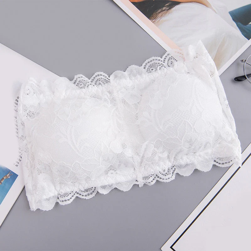 Spring Summer Women Bra Seamless Tube Top Bra Strapless Bandeau Push up Bra Women's Underwear Basic Stretch Underwear Lingerie - Image 8