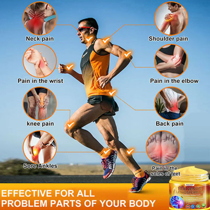 Official Only Store Healrize®🔥 BEE VENOM LITHOSPERMUM Pain-Relief Bone Healing Cream 👑👑(Specially for older adults) - Image 12